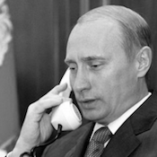 Putin on phone